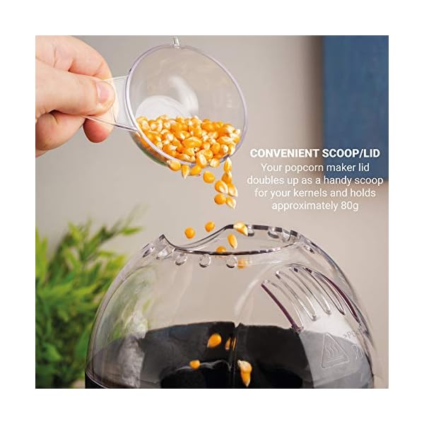 Andrew-James-Classic-Popcorn-Maker-Machine-8-Retro-Style-Popcorn-Boxes-Makes-Delicious-Low-Fat-Snacks-1200W-Red-Perfect-for-Parties-and-Film-Nights Andrew James Popcorn Maker Machine, Healthy Air Popper, Popcorn Machine with 8 American Cinema Style Boxes, 1200W…