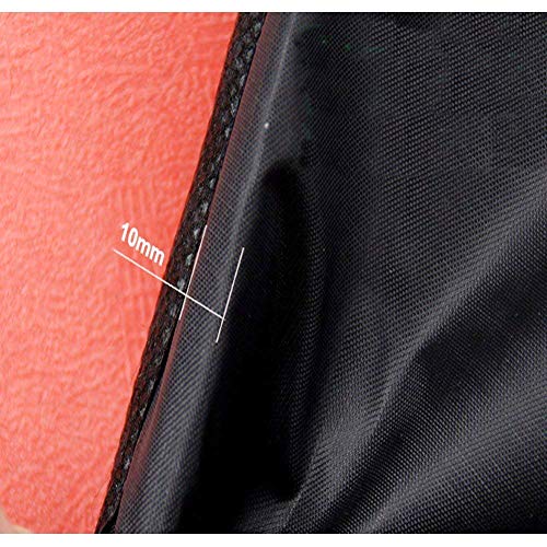 61 Key Keyboard Gig Bag Case,Portable Durable Keyboard Piano Waterproof 600D Oxford Cloth with 10mm Cotton Padded Case Gig Bag 40"x16"x6" / Black+Red - Thumbnail 3