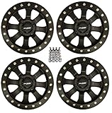 Raceline Mamba Beadlock ATV Wheels/Rims Black 14