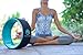 UpCircleSeven Yoga Wheel for Back Pain - Deep Tissue Massage - Yoga Back Roller Wheel for Back Pain Relief Stretching Myofascial Release Mobility (Blue 12