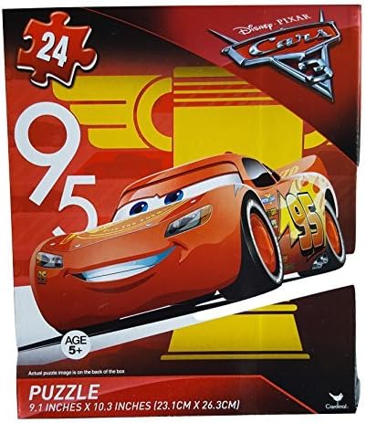Pixar Cars3- Puzzle Lightning McQueen (24 Piece)