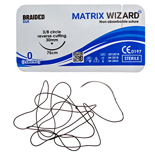 Training Suture Threads with 30mm Needle (Mixed PK 0, 20, 30) + 4