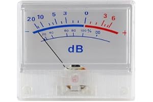 P-55b Power Panel and Meter Pointer-Style Analog Audio High- Vu Level Recording for Professional for Sound Indicator Live Per