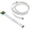 Arducam for Raspberry Pi Camera, 5MP OV5647 Webcam, Monitor 3D Printer, with 3.28FT/100CM Long Extension Flex Ribbon Cable for Raspberry Pi 5, 4B, 3B+...