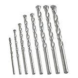 8pc Masonry Drill Bit Set 1/8