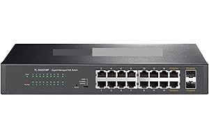 Gigabit Cloud Managed PoE Switch , TL-SG2218P/SG2218PE 16 1000Base-T RJ45 2 1000Mbps SFP Ports(SG2218P)