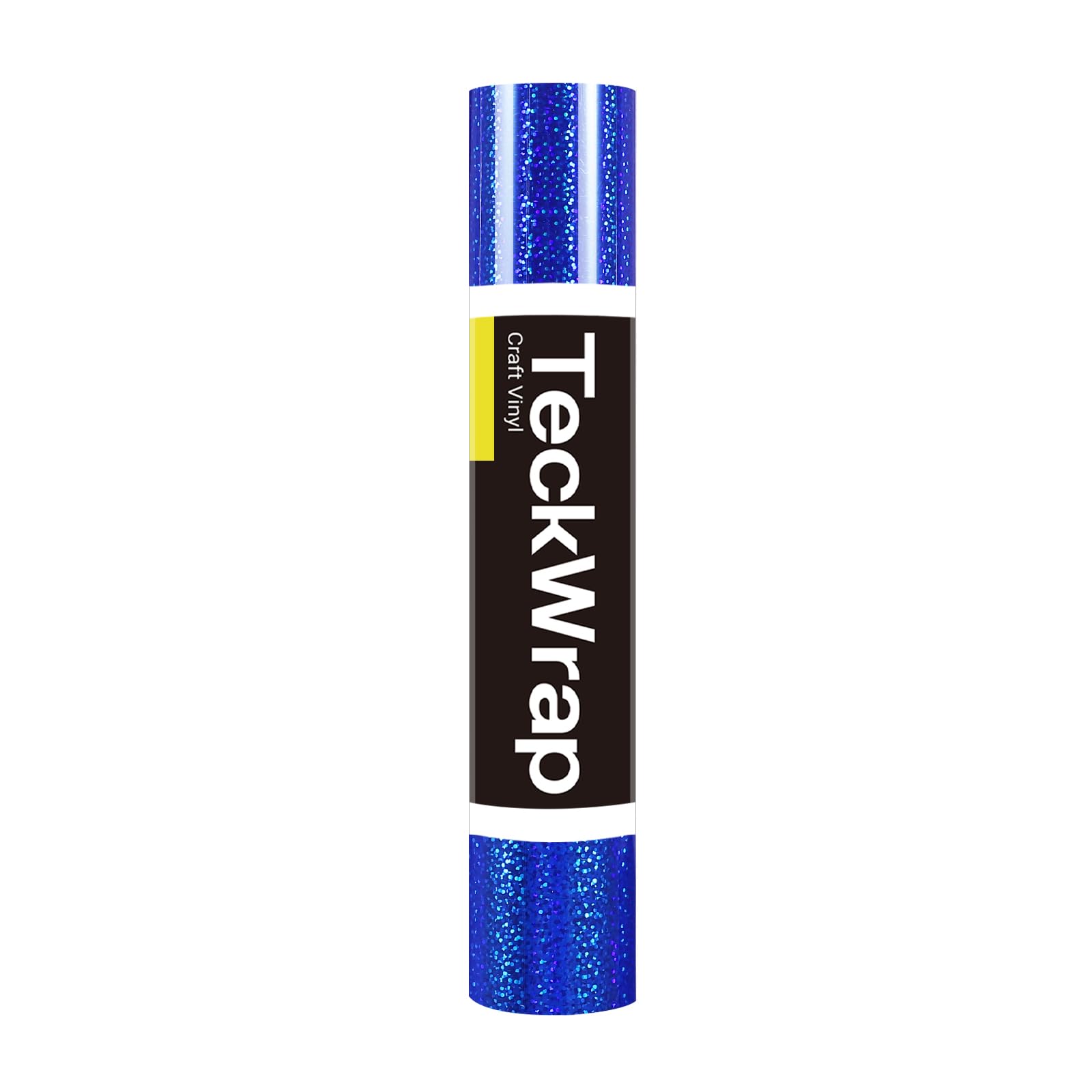 TECKWRAP Holographic Sparkle Adhesive Craft Vinyl,1ftx5ft,Blue — image 1