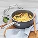 Emeril Lagasse Dishwasher safe Nonstick Hard Anodized Saucepan, 2-Quart ,Gray