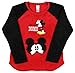 Disney Mickey Mouse Plush Pajama Sleep Set w/Eyemask (Medium, 8/10) Red