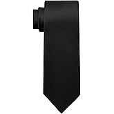 KOOELLE Men's Solid Color Formal Ties for Men | Smooth Woven Fabric | Thick Interlining | Great for Groomsmen, Business, Weddings and Formal Occasions