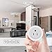 WiFi Smart Plug 2 Pack caloics Mini Wireless Plug Outlet Remote Voice Control Intelligent Socket with Timing Function Home Smart Switch Plug Compatible with Alexa from Anywhere Anytime (2-Pack)