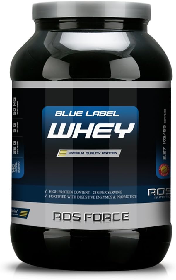 ROS Nutrition - Blue Label Whey 2.270 kg [5lb] (Vanilla)