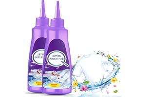BIAOYUN 2PCS Active Enzyme Laundry Detergent, Active Enzyme Laundry Stain Remover, Garment Stubborn Stain Cleaner Oil Remover, Clothes Oil Stain RemoverWhite Shirt Guardian (2PCS)