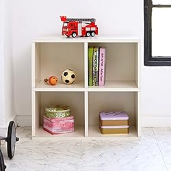Way Basics Eco Stackable Quad Cube 4 Cubby Storage