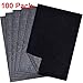 Hotop 100 Sheets Carbon Transfer Paper, Black Tracing Paper for Wood, Paper, Canvas and Other Art Surfaces (9 x 13 Inch)