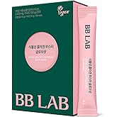 BB LAB Plant Collagen Booster Glow Shot 15g*14sticks, Korea Collagen Extract with Biotin, 2,000mg Vegan Collagen for Woman, Plant-Based, Organic Hibiscus Flower, Fast Absorption, Shine Muscat Flavor