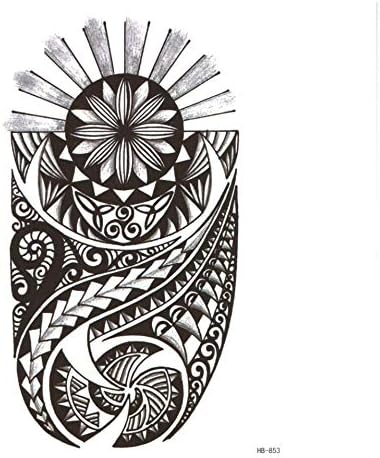 Ruofengpuzi Totem Tribal étanche Tatouage Temporaire Homme