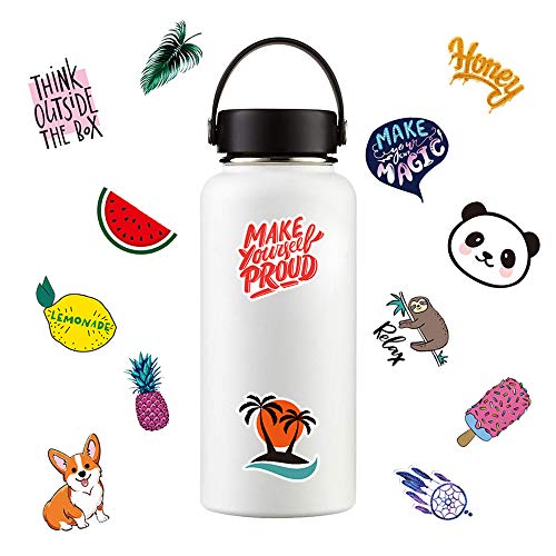 2 Stickers+Bottles+Waterproof+Aesthetic+Notebook