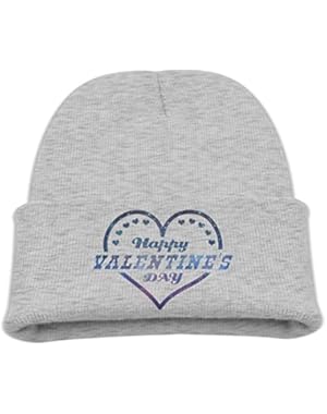 Happy Valentine's Day Heart Space Boy Warm Hat Lovely Cotton Cap Beanies