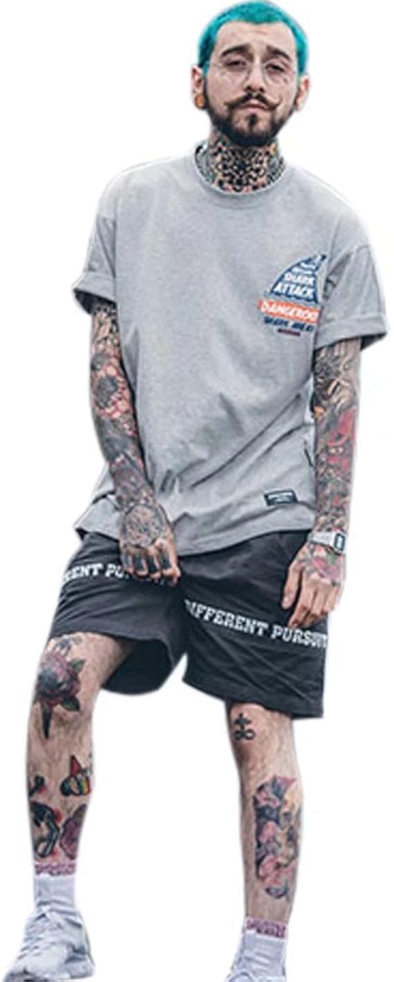 Amazon Boxuan夏 メンズ 半袖 大きい サイズ ｔシャツ 薄手 半袖 無地 修身 プリント Tシャツ クルーネック 純綿 100 Tシャツ ブランド ホワイト ブラック グレー Tシャツ カットソー 通販