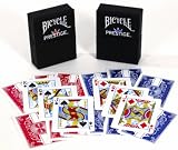 Duraflex All Plastic Bicycle Prestige Playing Cards _ Bundle of 2 Decks