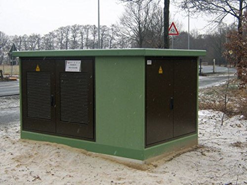 modellbahn-exklusiv Trafostation, Lasercut-Bausatz, Spur H0, 1:87 – Bild 3