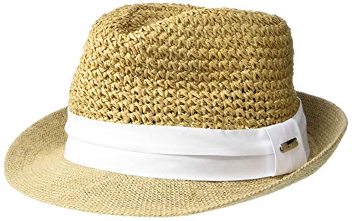 Steve Madden Fedora para Mujer - Blanco - Talla única
