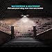 InnoGear SL412 2nd Version 14 LED Solar Rear Projection Outdoor Motion Sensor Activated Security Night Light Auto on/Off Wall Lamp for Path Patio Yard Deck Porch Garden Fence, Pack of 4
