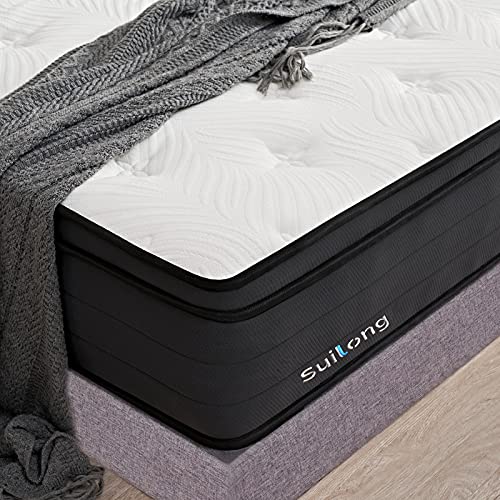 Suilong Luxus-Premium-Matratze 120x200x30cm Härte H3 H4, Produziert nach Deutschem Qualitätsstandard,1.000er Tonnentaschenfederkernmatratze 7-Zonen