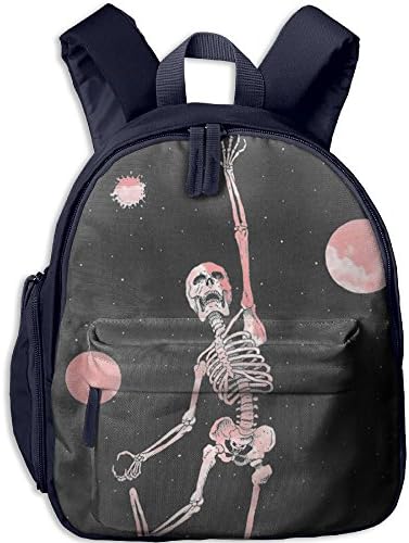 Teen Rucksack Student Book Desire Fly Skull Backpak School Bookbags Daypack Girls Boys Navy