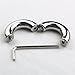 Surgical Steel Hinged Circular Stretcher Weights - For Ear Gauging (33mm)