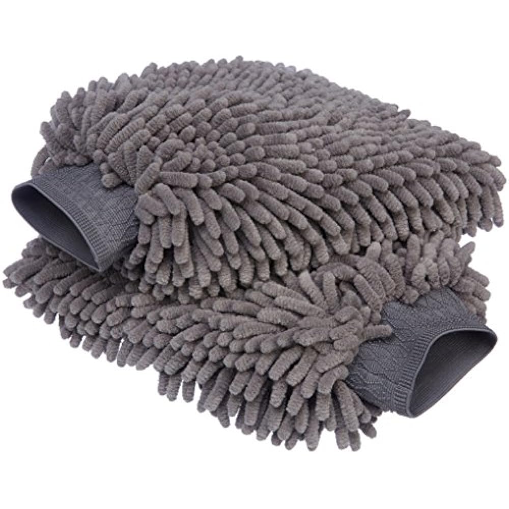 Basics Car Wash Equipment Deluxe Microfiber Mitt, 2 Pack Automotive eBay