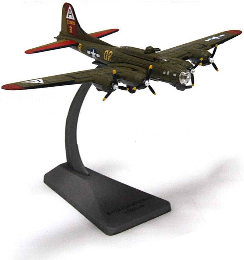 Gn shop Aircraft Model Kit, B-17 Bomber 1:200 Alloy Finished World War II Military Ornaments Collection