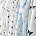 Muslin Swaddle Blankets for Baby - 7 Pcs Set - 4 Swaddles, 2 Clips, Baby Gift Box - 100% Organic Cotton - Unisex Pack for Boys and Girls - Newborn, Infant and Toddler - 47x47 Large Wrap Swaddles