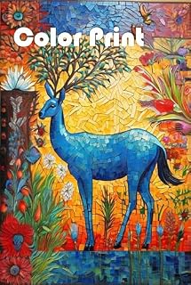 Livro Color Print: Artes para colorir