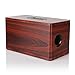 Wooden Bluetooth Speaker: Retro Wireless Portable Stereo Sound System Super Bass Rechargeable Battery FM Radio HD Audio Quality MP3 Player 3.5mm Audio Jack microSD TF Card Bluetooth 4.0 Home Office