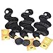 Black Rose Hair Peruvian Body Wave 4pcs Lot 100% Human Hair Extension Unprocessed Peruvian Virgin Hair Body Wave Total 200g/7.05oz 50g/bundles, Pack of 4