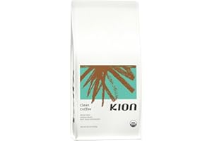 Kion Organic Whole Bean Coffee, Tested for Toxins, Ethically Sourced, Rich, Bold, and Smooth, Medium Roast 12 Oz (1 Pack)