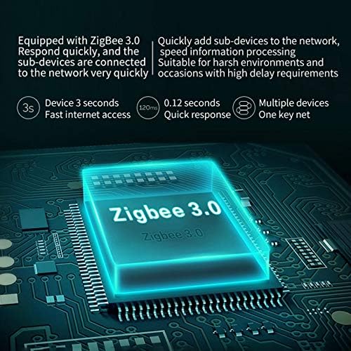 SOLE HOME ZigBee 3 0 Hub Smart Home Gateway WiFi Multifuncin Dispositivo Linkage Center Conexin inalmbrica Smart ZigBeeTuya Dispositivos Funciona con AlexaGoogle Home