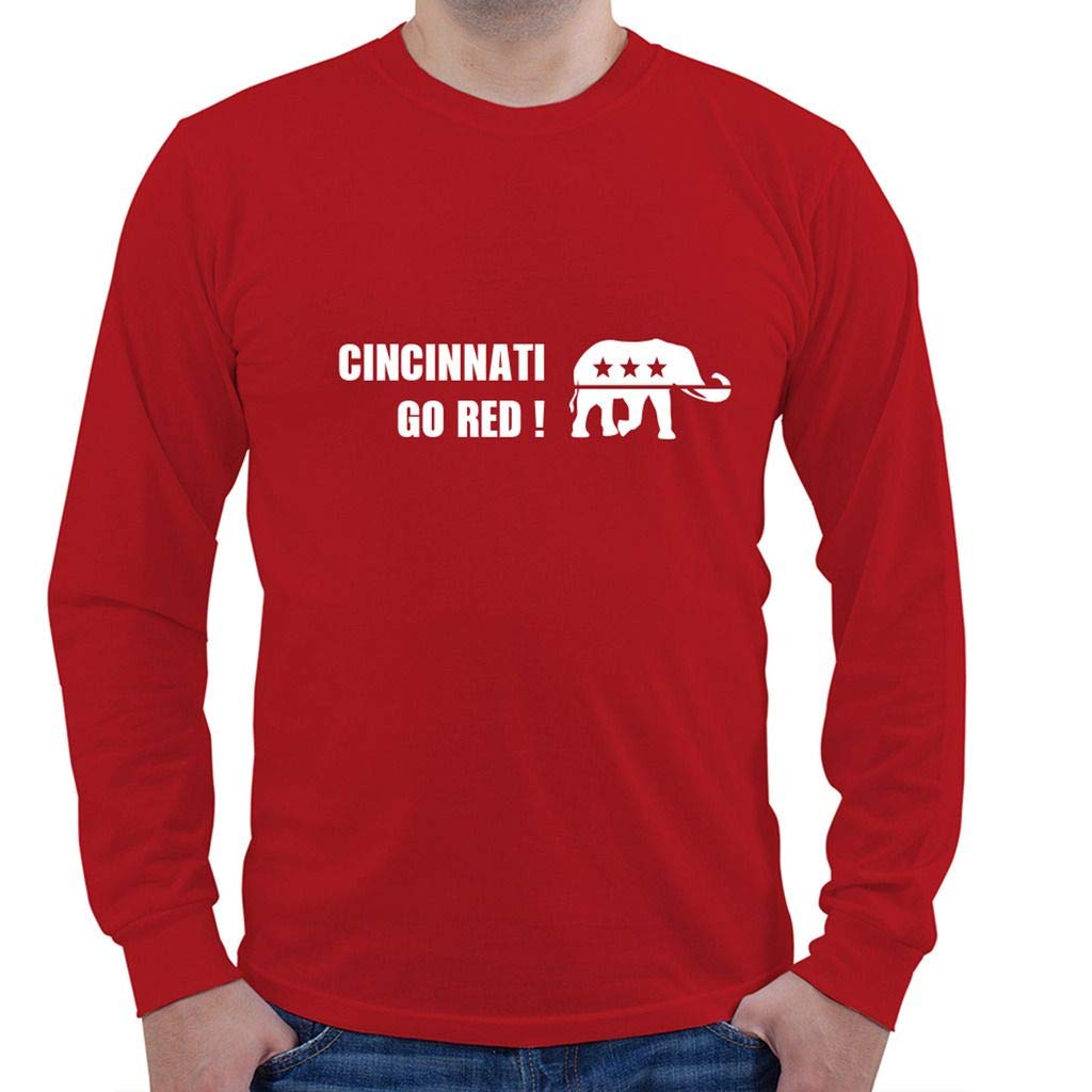 Custom Brother Cincinnati Go Red Republican Party Politics Elections Vote Top T Shirt