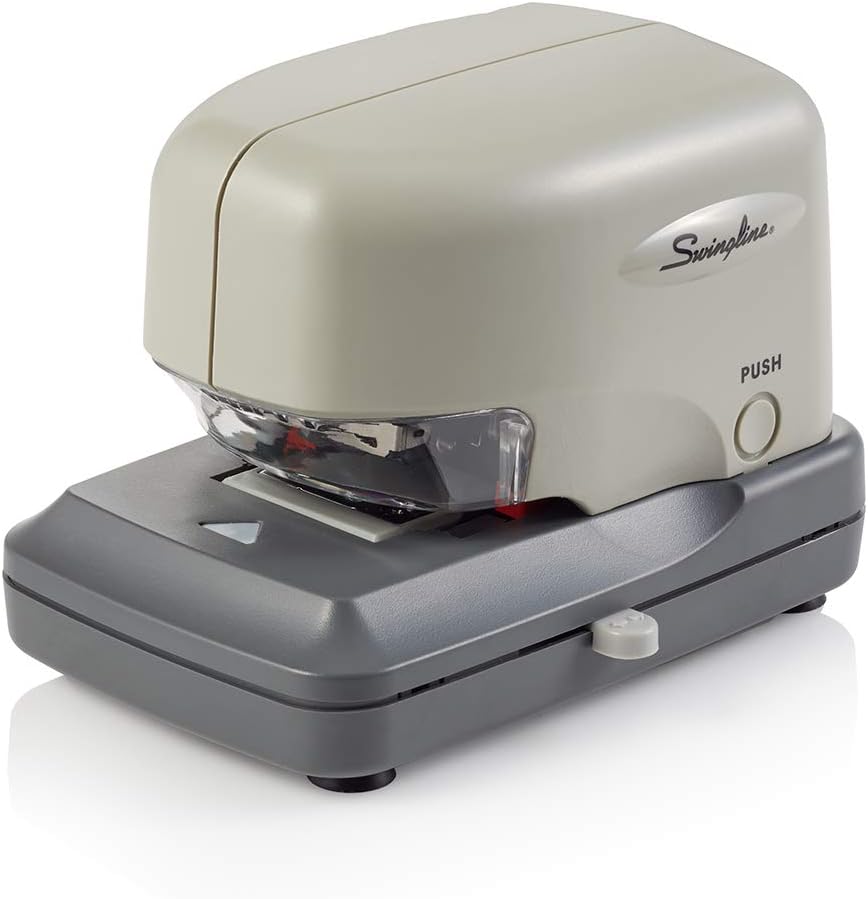 Swingline Electric Stapler, High Volume, 30 Sheet Capacity, Jam Free Stapling, Includes 5000 Staples, Gray (69001)