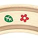 Hape Kids Wooden Railway Lazy Caterpillar Train Set