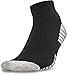 Under Armour Adult Heatgear Tech Low Cut Socks, 3-Pairs, Black, Large