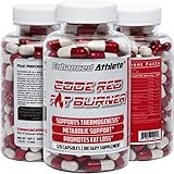 Enhanced Athlete Code Red - Weight Loss Support Supplement with Yohimbine, Green Tea and Green Coffee Extract - No Added Caffeine - 120 Capsules