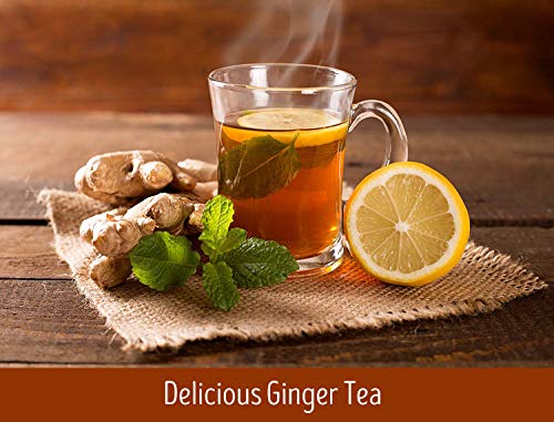 image for Ginger Root Powder Organic by Kate Naturals. Ground. Perfect For Tea, 