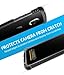 Casewe - Motorola Moto Z2 Force Protective Bumper Case Cover/Compatible with Moto Mods - Clear & Matte Black