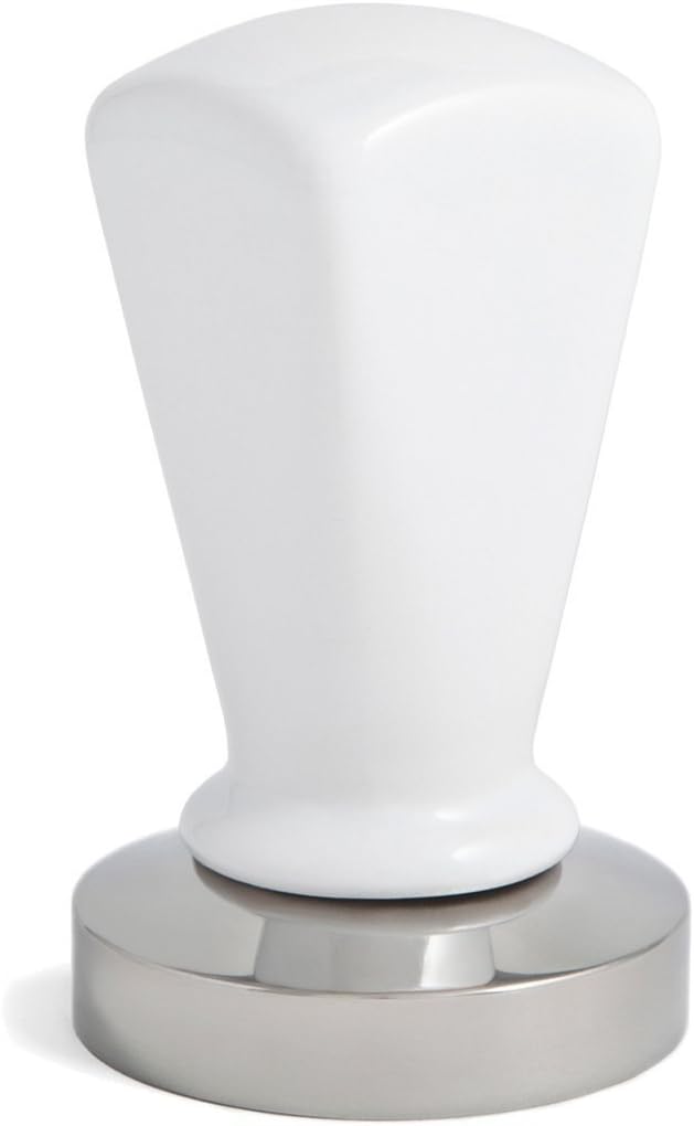 Devereux Espresso Coffee Tamper (White, 53mm)