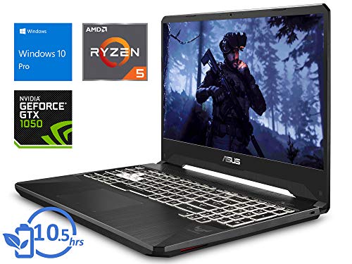 ASUS FX505DD Laptop, 15.6″ FHD Display, AMD Ryzen 5 3550H Upto 3.7GHz, 32GB RAM, 512GB NVMe SSD + 1TB HDD, NVIDIA GeForce GTX 1050, HDMI, Wi-Fi, Bluetooth, Windows 10 Pro