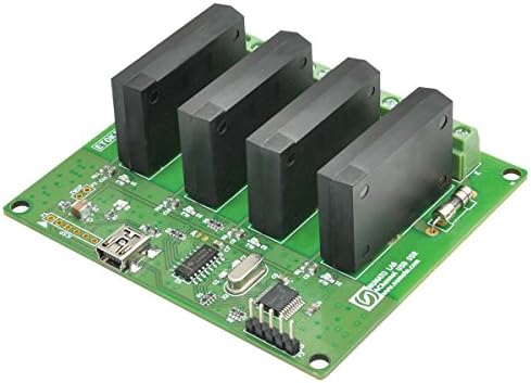 NUMATO LAB 4 Channel USB Solid State Relay Module- (DC Relay)