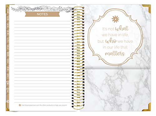 image for Bloom Daily Planners New and Improved Hard Cover Contacts/Address Book